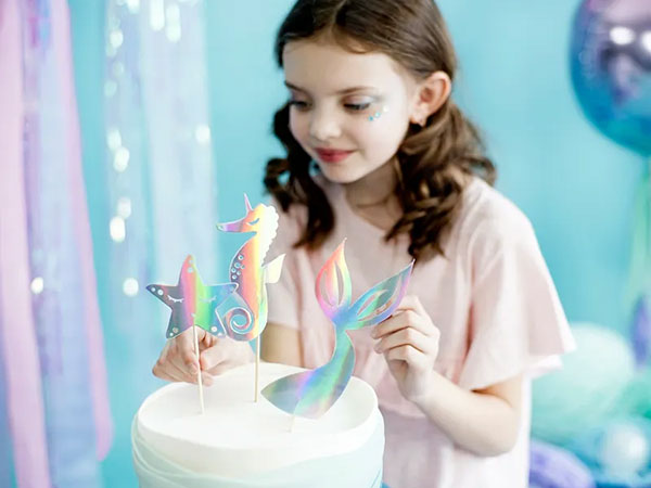 PartyDeco CakeTopper Set - Meerjungfrau – Bild 2