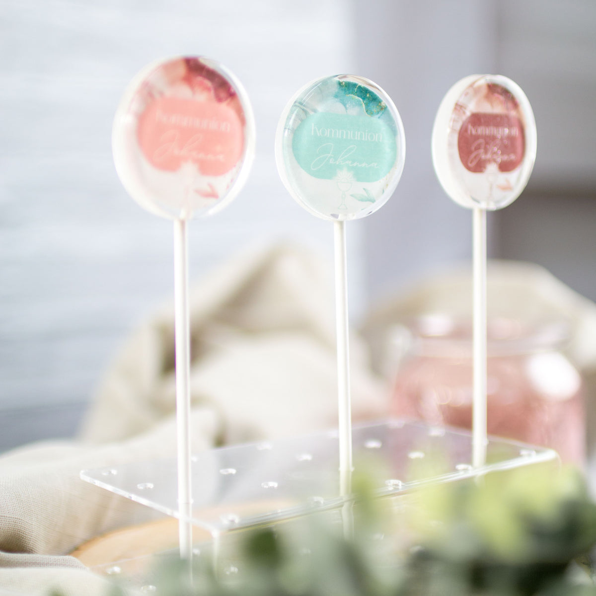 MotivLolli "Kommunion - Konfirmation Aquarell". – Bild 2