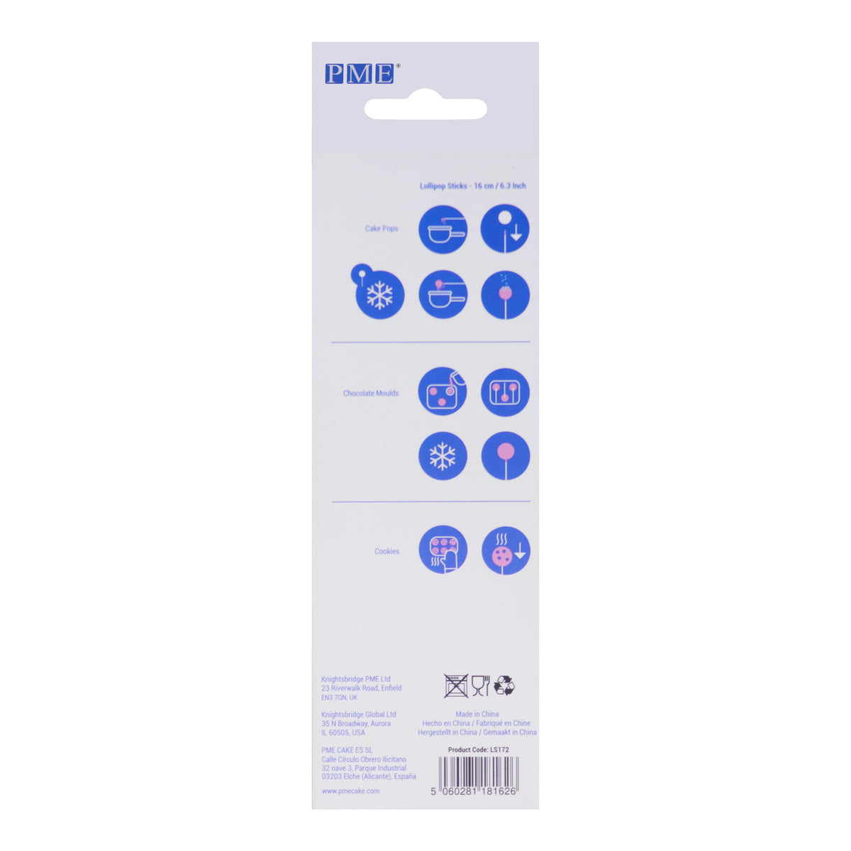 PME CakePop Sticks - 16cm, 35 Stk – Bild 3