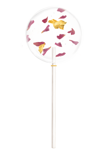 Blütenlolli "La vie en Rose" – Bild 5