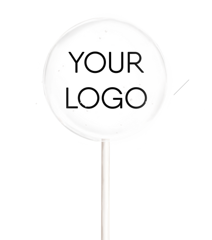 Logololli – Lolli mit individuellem Firmenlogo - 3,3cm – Bild 2