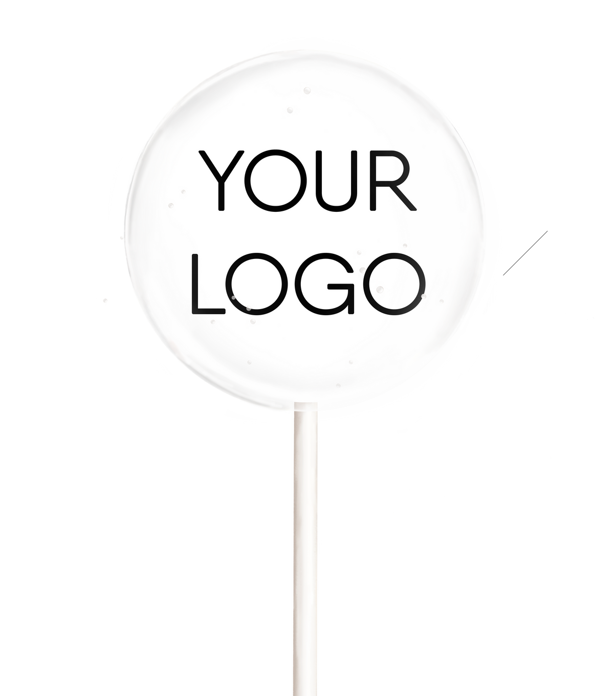 Logololli – Lolli mit individuellem Firmenlogo - 5cm – Bild 2