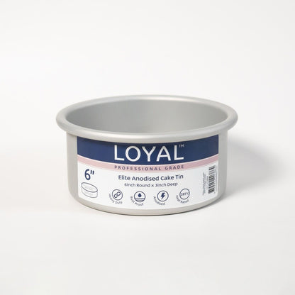 Loyal runde Kuchenform 15,0 x 7,5 cm Frontansicht