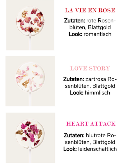 Blütenlolli-Mix "Rose in Love" – Bild 3