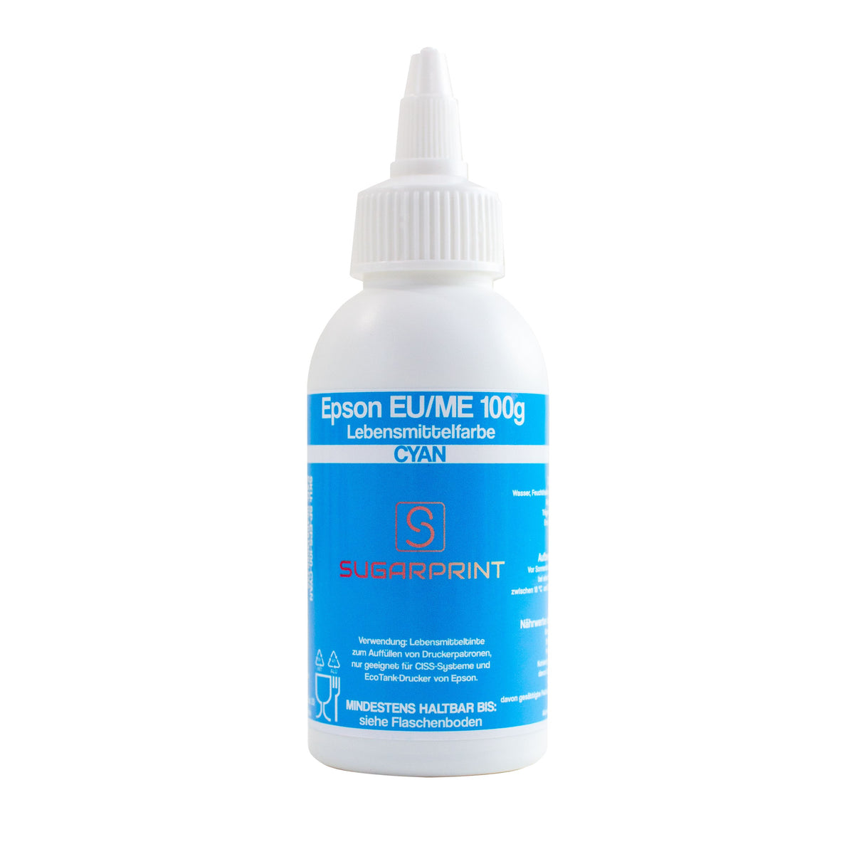 Epson CYAN Lebensmitteltinte 100ml – Bild 1