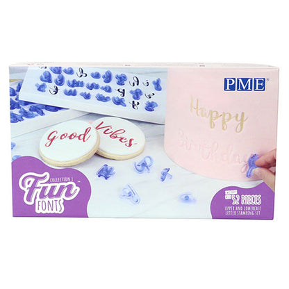PME Fun Fonts Alphabet - Collection 1 - Prägestempel – Bild 1