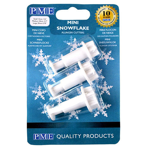 PME Mini Schneeflocke mit Auswerfer - 3tlg – Bild 1