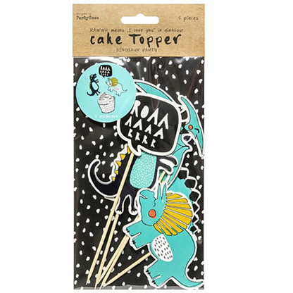PartyDeco CakeTopper Set - Dinosaurier – Bild 2