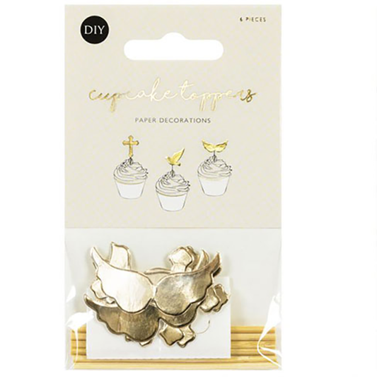 PartyDeco CupcakeTopper Set Kommunion – Bild 1
