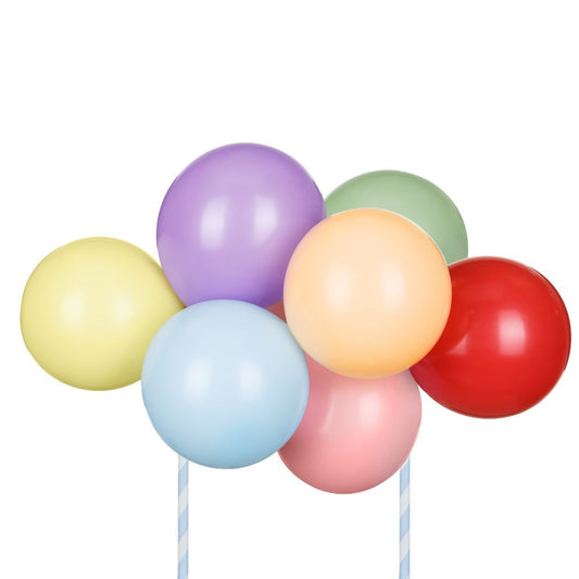PartyDeco Ballon-Cake Topper Kit - Regenbogen – Bild 1