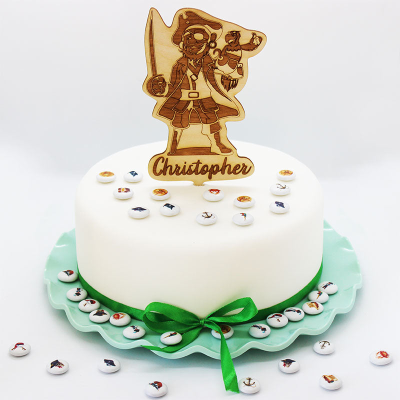 CakeTopper - Pirat individuell – Bild 2