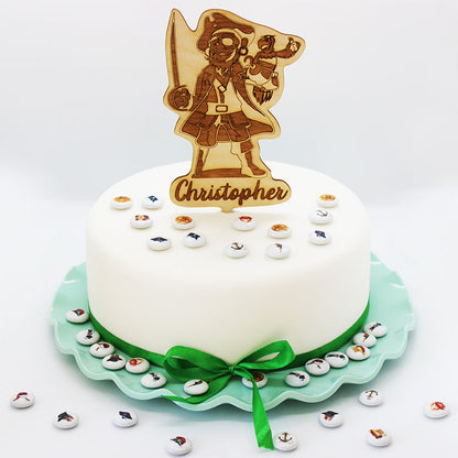 CakeTopper - Pirat individuell – Bild 2