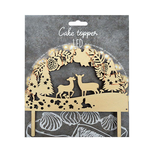 Cake Topper LED Woodland – Bild 1