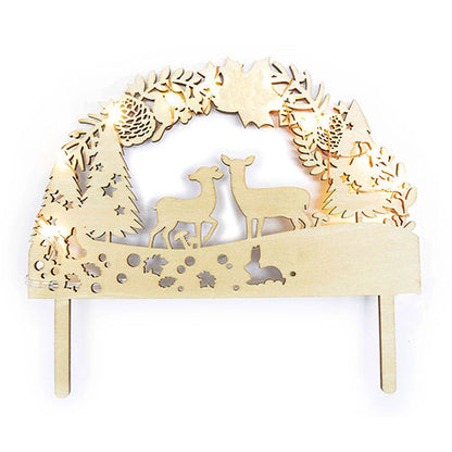 Cake Topper LED Woodland – Bild 2