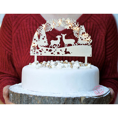 Cake Topper LED Woodland – Bild 3