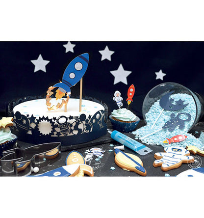 Cake Topper LED Rakete – Bild 3