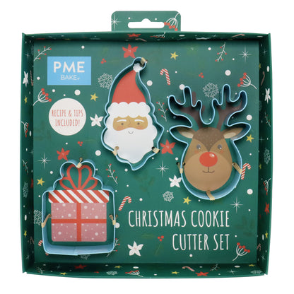 Cookie Cutter Ausstecher Set - Santa 3tlg – Bild 1