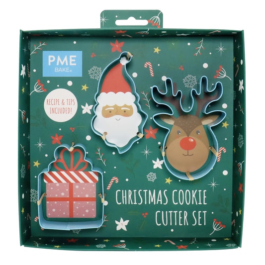 Cookie Cutter Ausstecher Set - Santa 3tlg – Bild 1