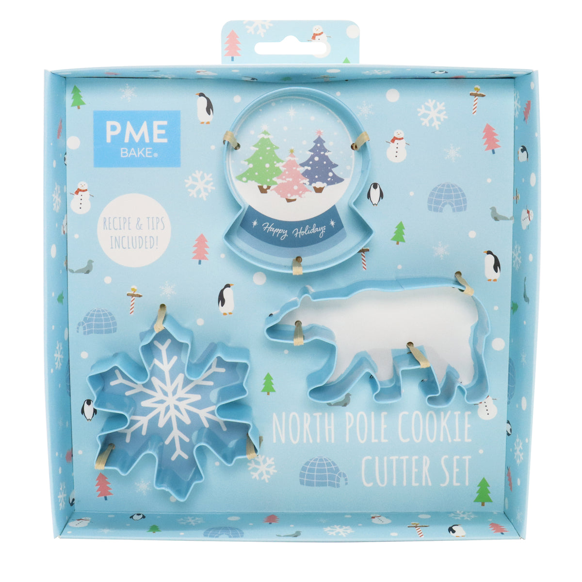 Cookie Cutter Ausstecher Set - Nordpol 3tlg – Bild 1
