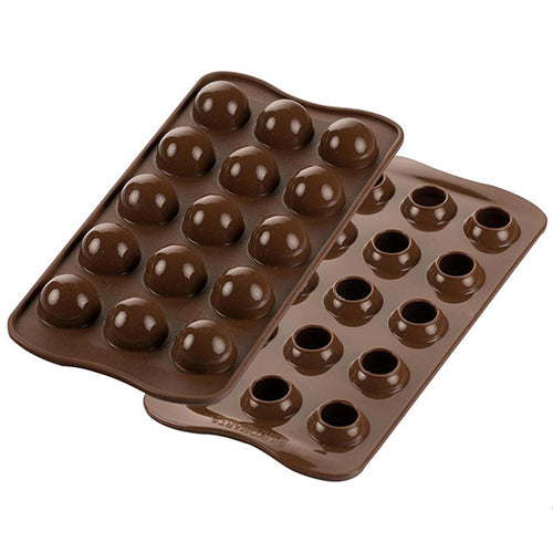 Silikomart Schokoladenform Tartufino Praline – Bild 1