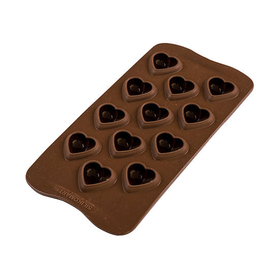 Silikomart 3D Schokoladenform My Love Herzpralinen – Bild 1