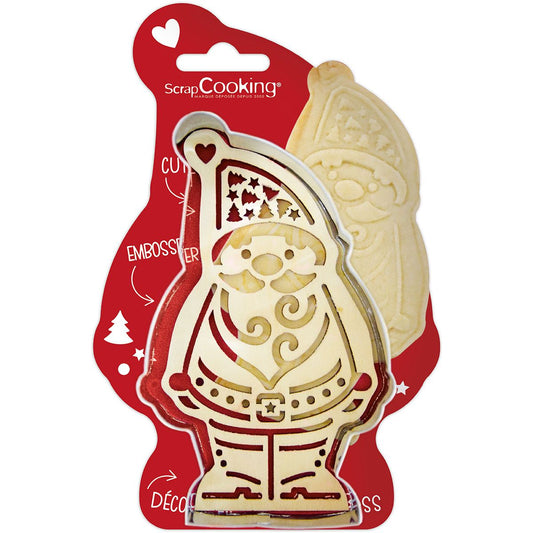 ScrapCooking Weihnachtsmann Ausstecher & Prägewerkzeuge Set