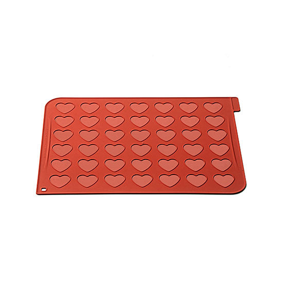 Silikomart Macaron Backmatte Herz – Bild 1