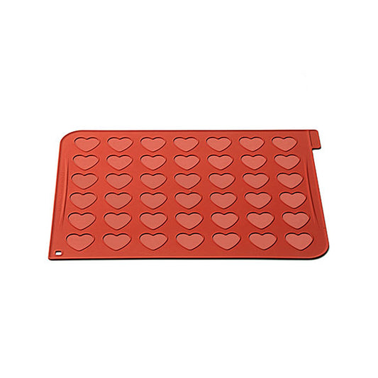 Silikomart Macaron Backmatte Herz – Bild 1