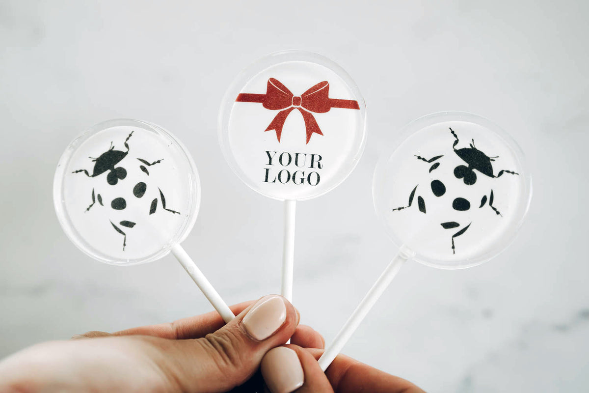 Logololli – Lolli mit individuellem Firmenlogo - 5cm – Bild 5
