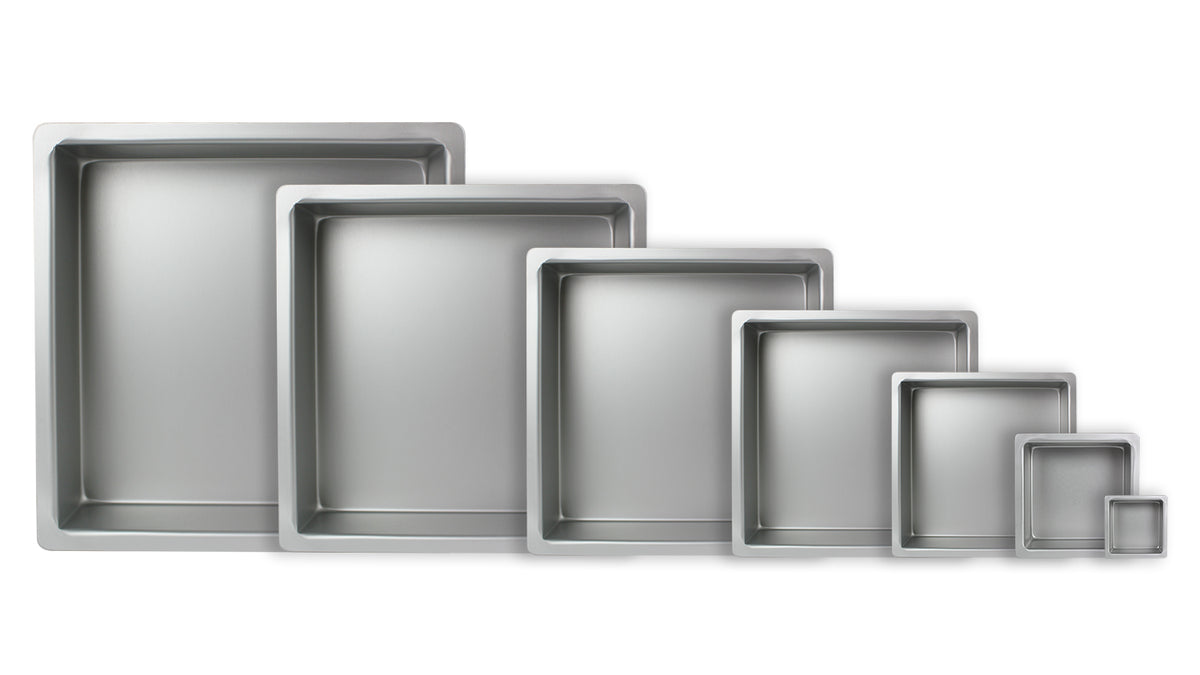 PME Extra tiefe quadratische Kuchenform 15 x 15 x 10cm – Bild 3