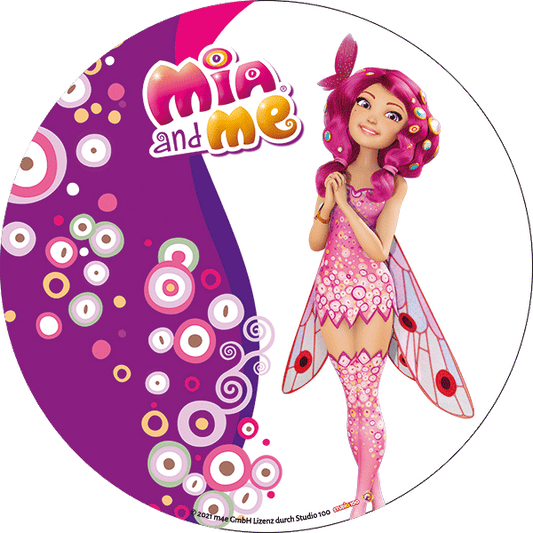 Tortenbild Mia and Me - Mia lila