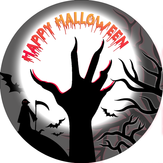 Tortenbild Halloween - schaurige Hand