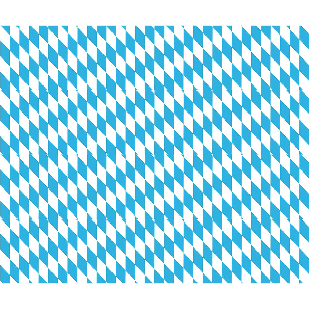 Tortenband Karomuster blau weiß