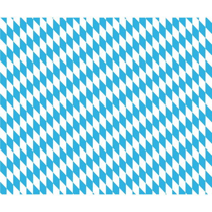 Tortenband Karomuster blau weiß
