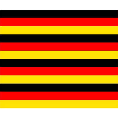 Tortenband Schwarz - Rot - und - Gold - Optik