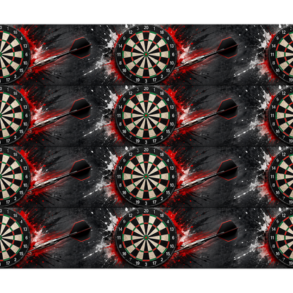 Tortenband Dart Rot essbar - 4 Stück á 24cm x 5cm