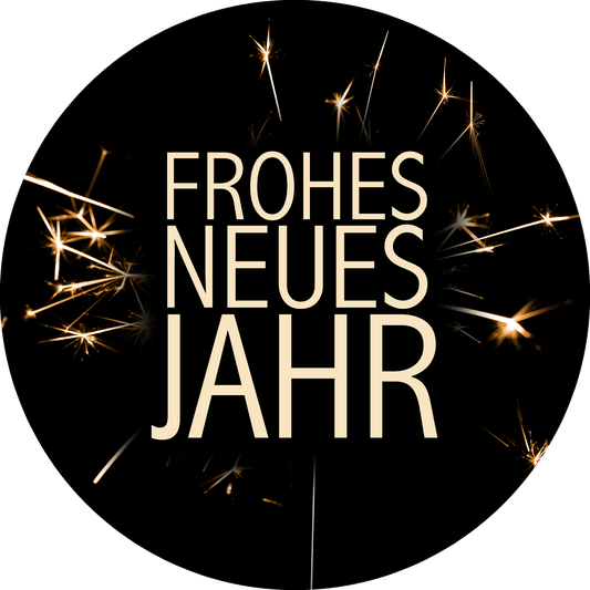 Tortenbild Silvester Funkeln