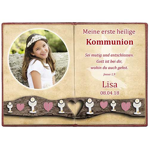 Tortenbild Kommunion - Konfirmation Buchbild 4 – Bild 1