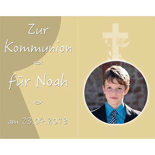 Tortenbild Kommunion - Konfirmation Rechteckig Motiv 19
