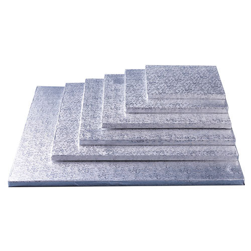Tortenplatte Silber quadratisch 38 x 38cm - 1cm stark – Bild 1