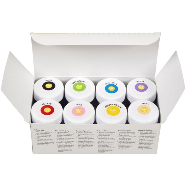 Wilton Icing Color Kit 8 Farben x 28g
