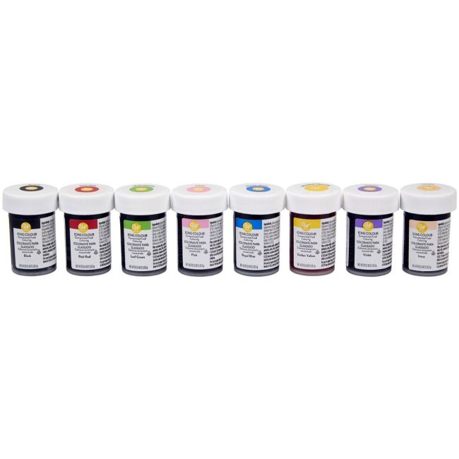 Wilton Icing Color Kit 8 Farben x 28g