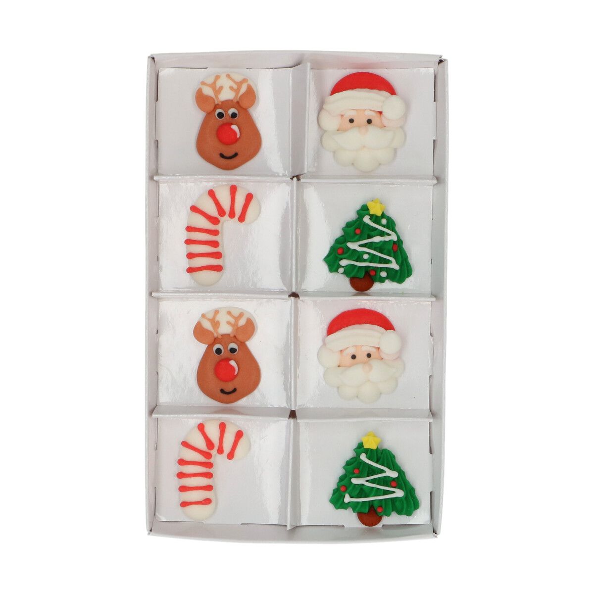 Wilton Sugar Decorations Merry Christmas set 8 teilig