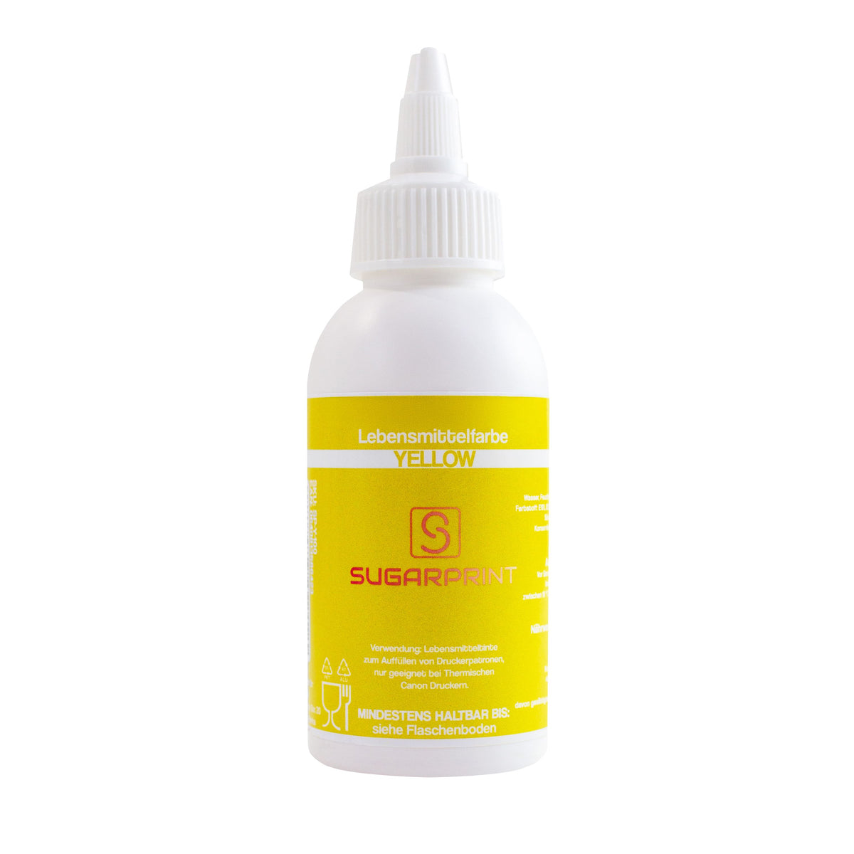 YELLOW Lebensmitteltinte 100ml – Bild 1