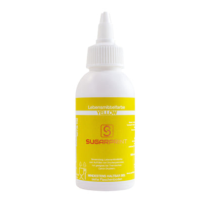 YELLOW Lebensmitteltinte 100ml – Bild 1