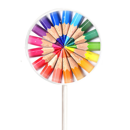Lolli Buntstiftmotiv freigestellt