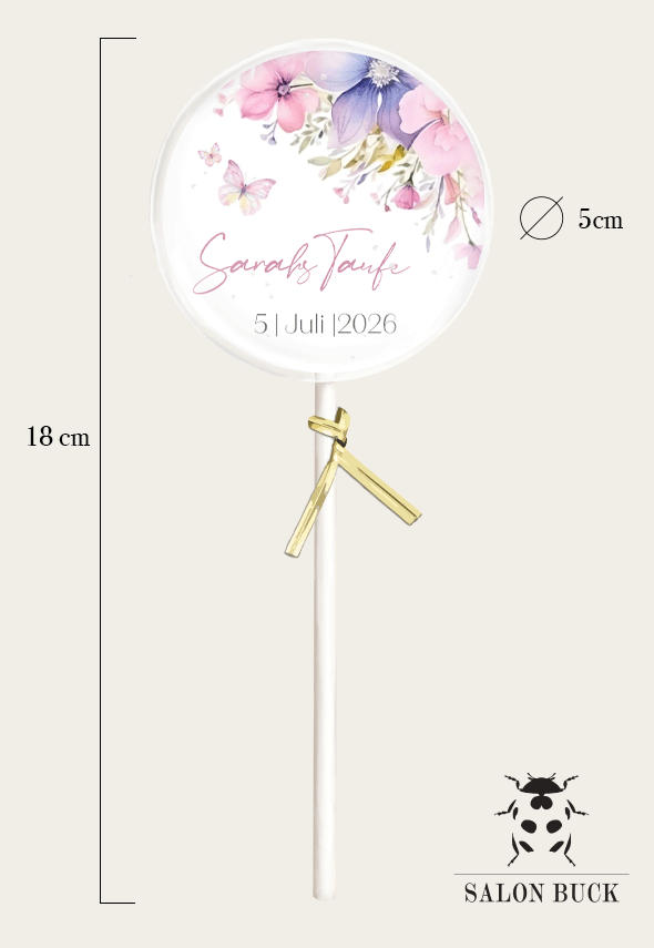 MotivLolli "Butterfly Taufe" – Bild 2