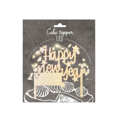 Scrapcooking Cake Topper Led Happy New Year – Bild 3