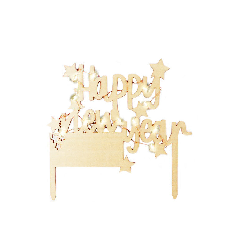 Scrapcooking Cake Topper Led Happy New Year – Bild 1