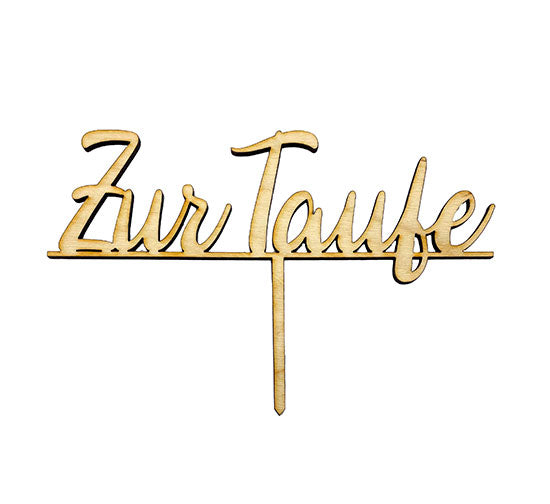 CakeTopper - Zur Taufe – Bild 1
